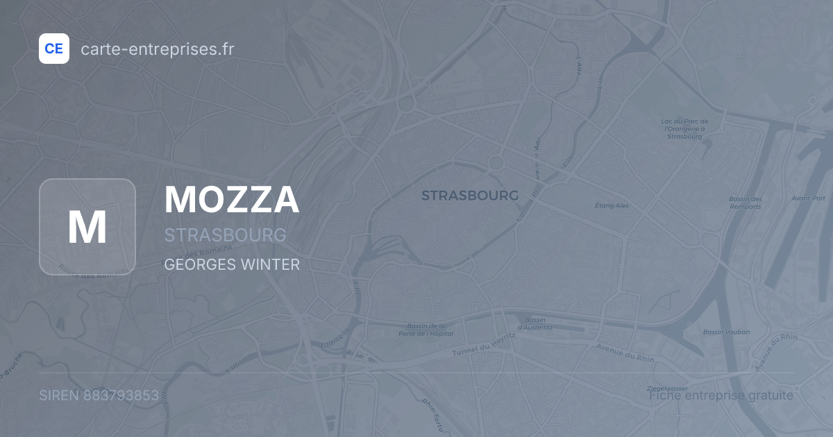 MOZZA — 883793853 — fiche entreprise