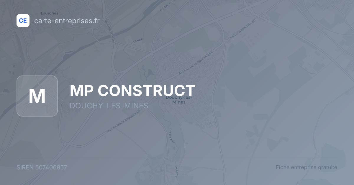 MP CONSTRUCT — 507406957 — fiche entreprise