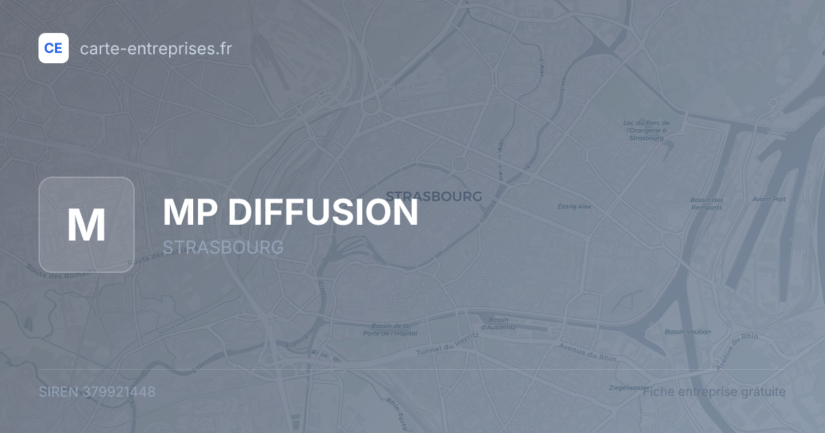 MP DIFFUSION — 379921448 — fiche entreprise