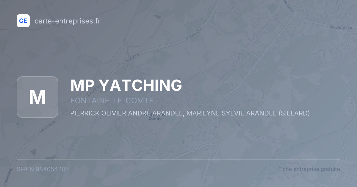 MP YATCHING — 984054205 — fiche entreprise