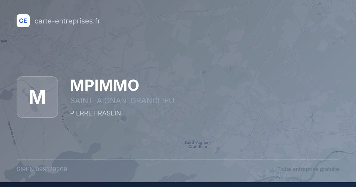 MPIMMO — 899129209 — fiche entreprise