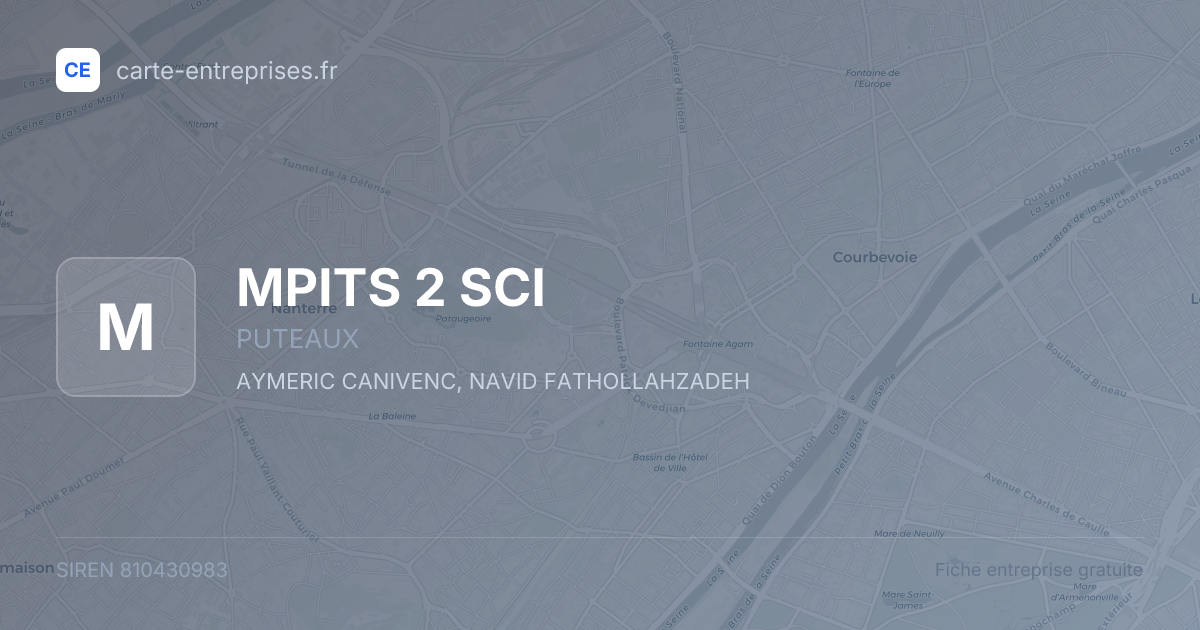 MPITS 2 SCI — 810430983 — fiche entreprise