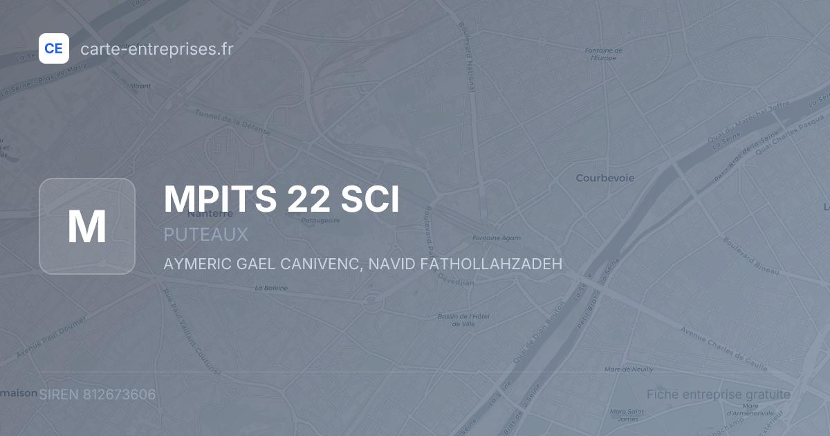 MPITS 22 SCI — 812673606 — fiche entreprise