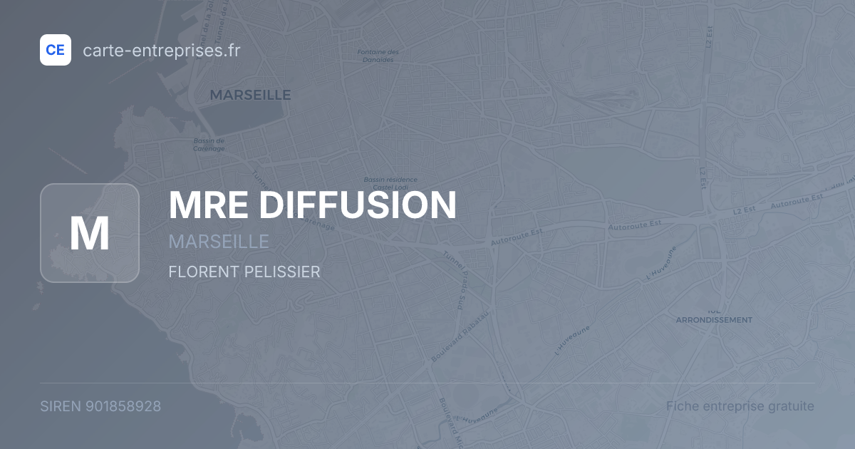 MRE DIFFUSION — 901858928 — fiche entreprise