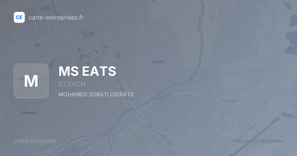 MS EATS — 894231208 — fiche entreprise