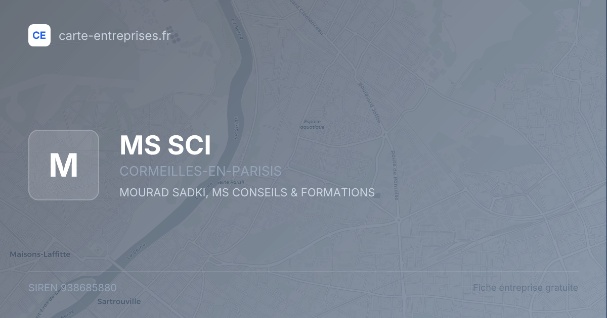 MS SCI — 938685880 — fiche entreprise