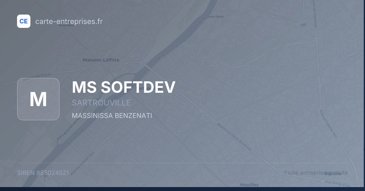 MS SOFTDEV — 885024521 — fiche entreprise