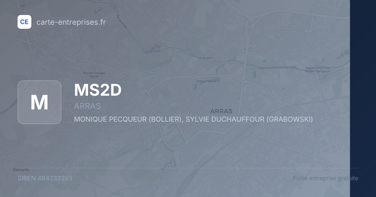 MS2D — 484232293 — fiche entreprise