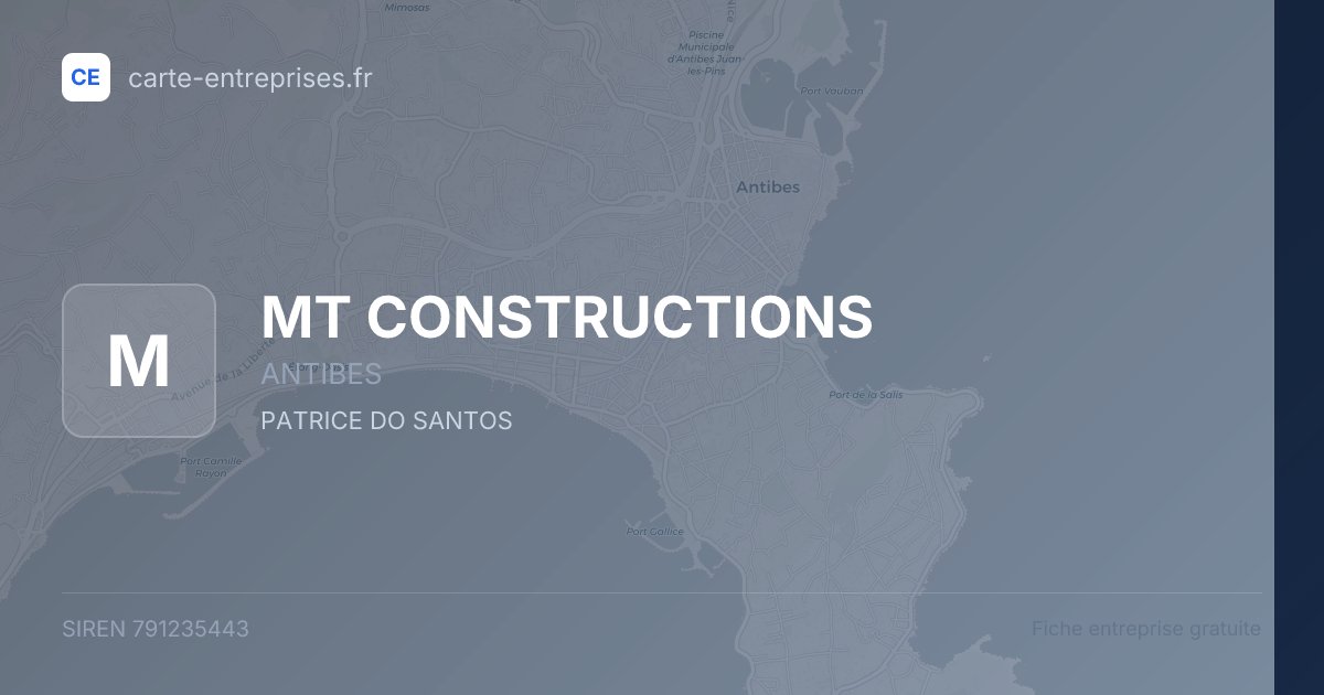 MT CONSTRUCTIONS — 791235443 — fiche entreprise