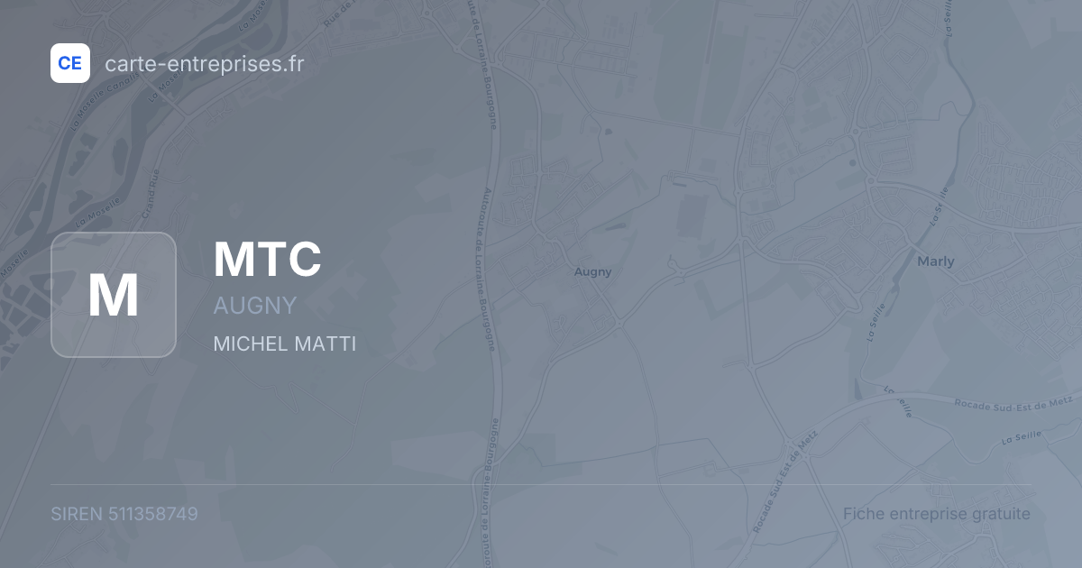 MTC — 511358749 — fiche entreprise