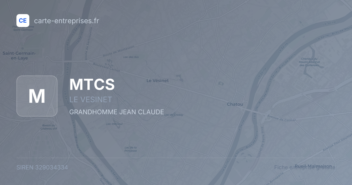 MTCS — 329034334 — fiche entreprise