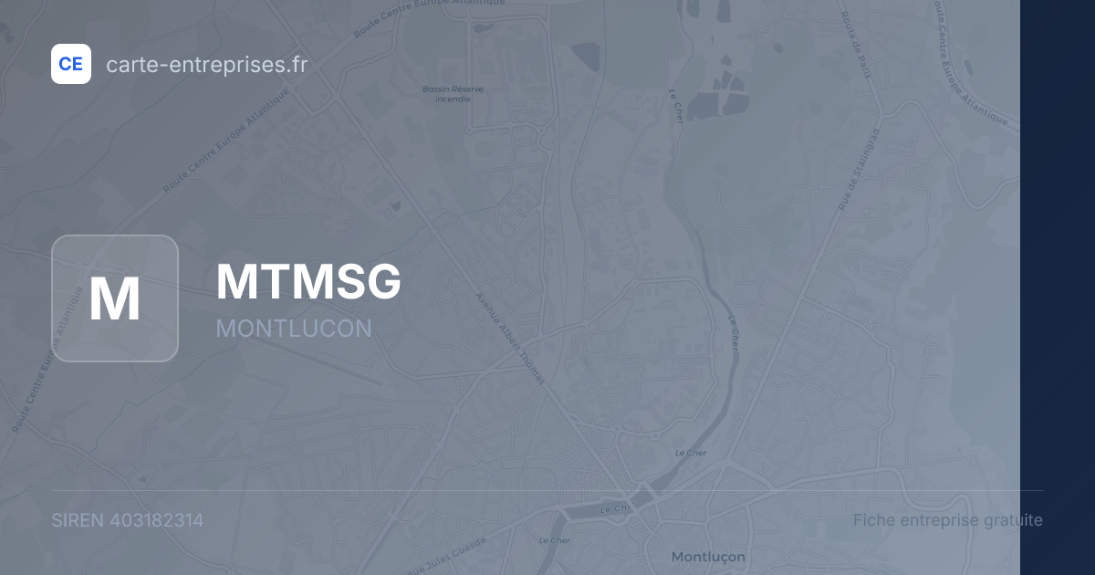 MTMSG — 403182314 — fiche entreprise