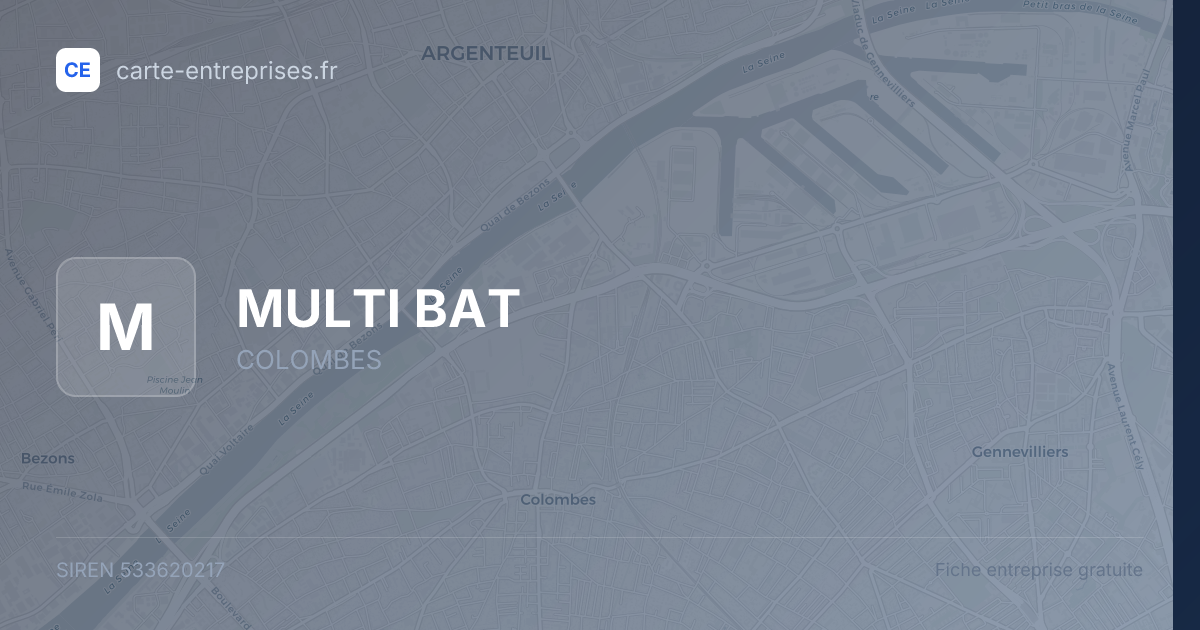MULTI BAT — 533620217 — fiche entreprise
