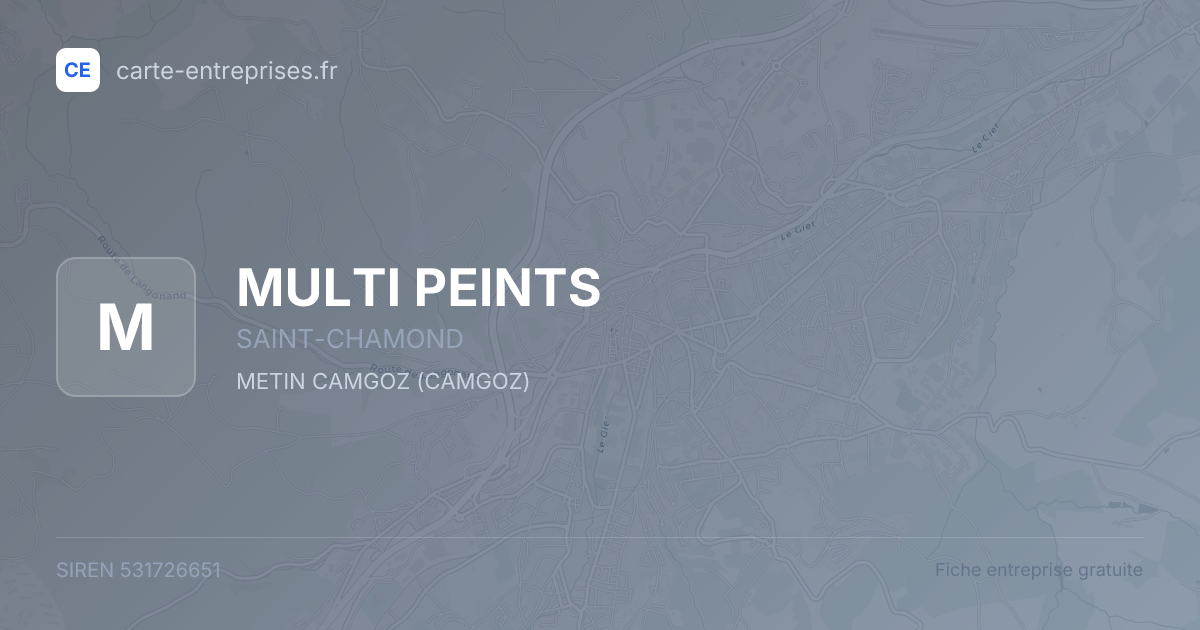 MULTI PEINTS — 531726651 — fiche entreprise