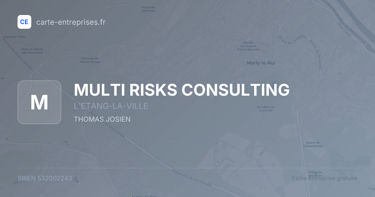 MULTI RISKS CONSULTING — 532002243 — fiche entreprise