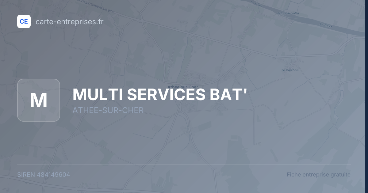 MULTI SERVICES BAT' — 484149604 — fiche entreprise