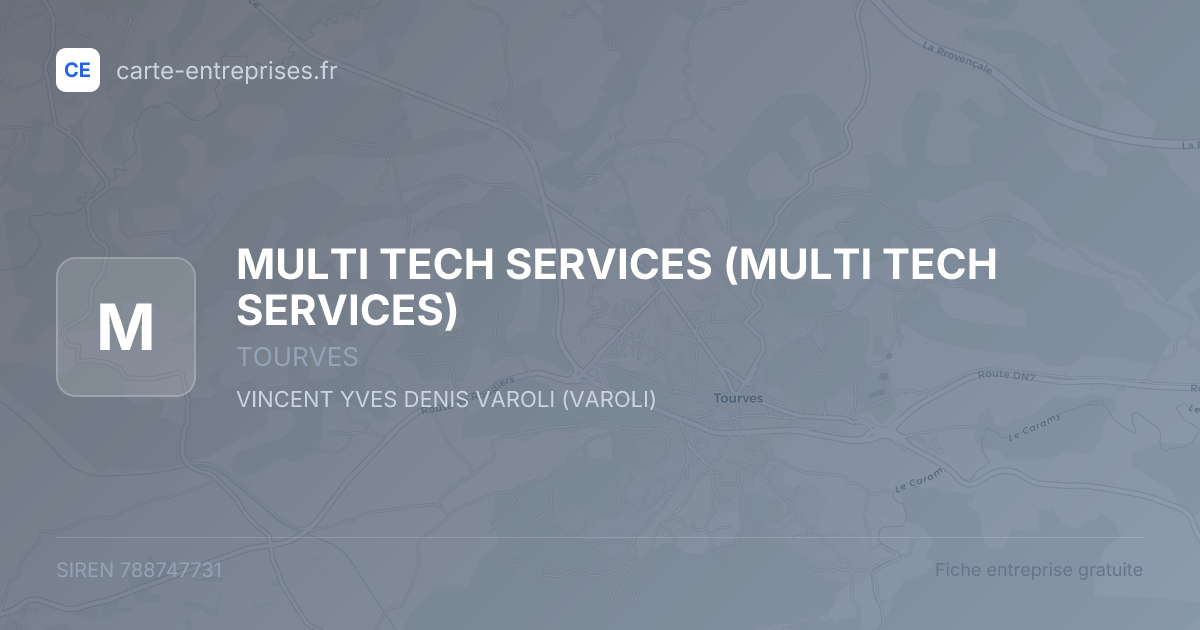MULTI TECH SERVICES — 788747731 — fiche entreprise