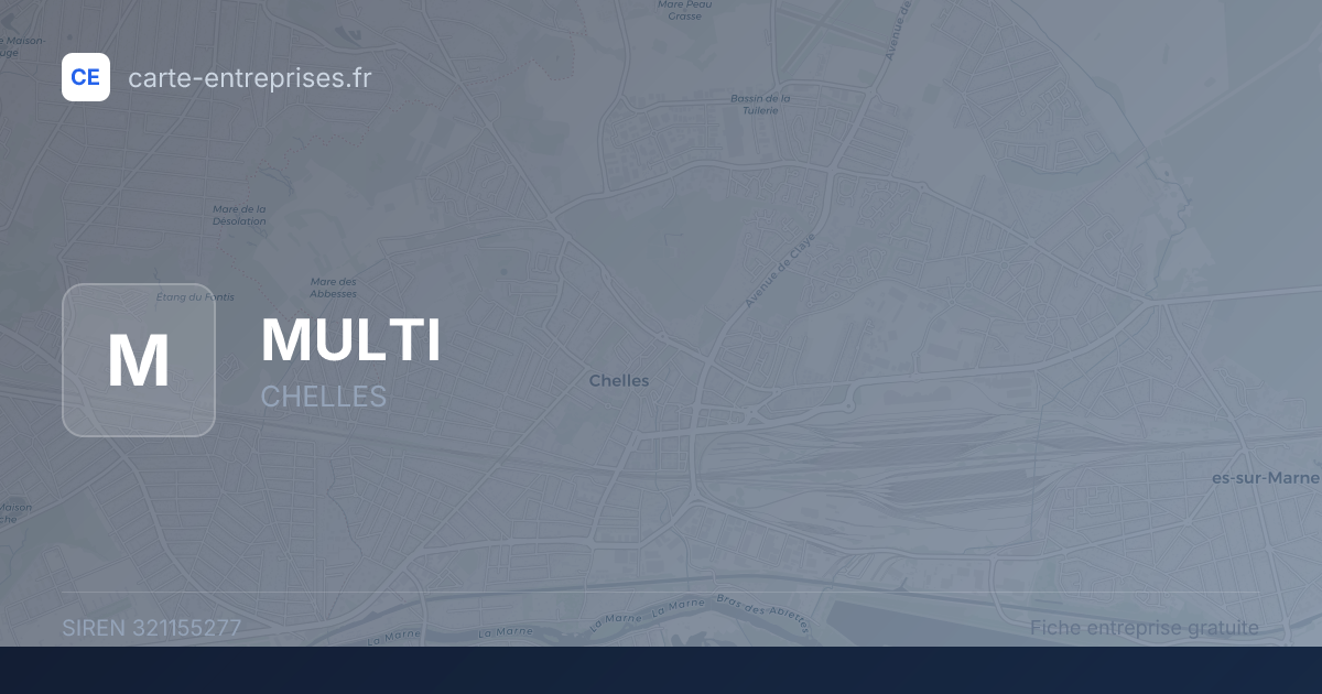 MULTI — 321155277 — fiche entreprise