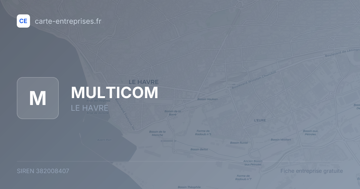 MULTICOM — 382008407 — fiche entreprise