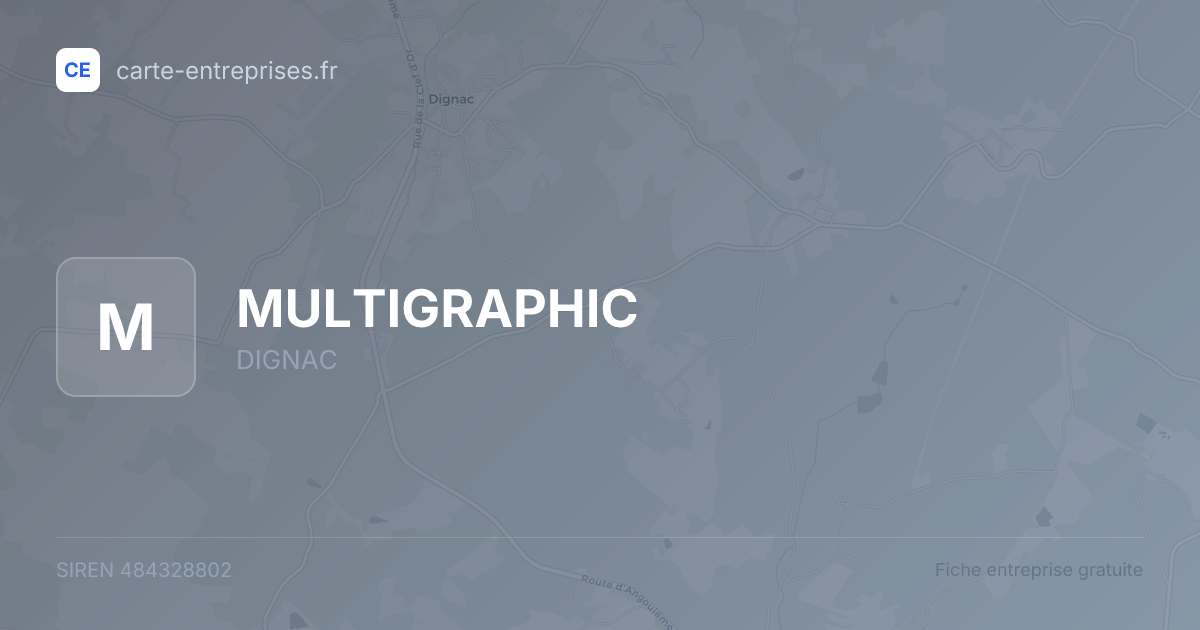 MULTIGRAPHIC — 484328802 — fiche entreprise