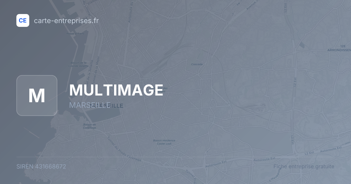 MULTIMAGE — 431668672 — fiche entreprise