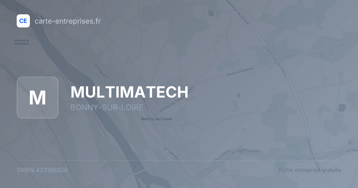 MULTIMATECH — 433188828 — fiche entreprise