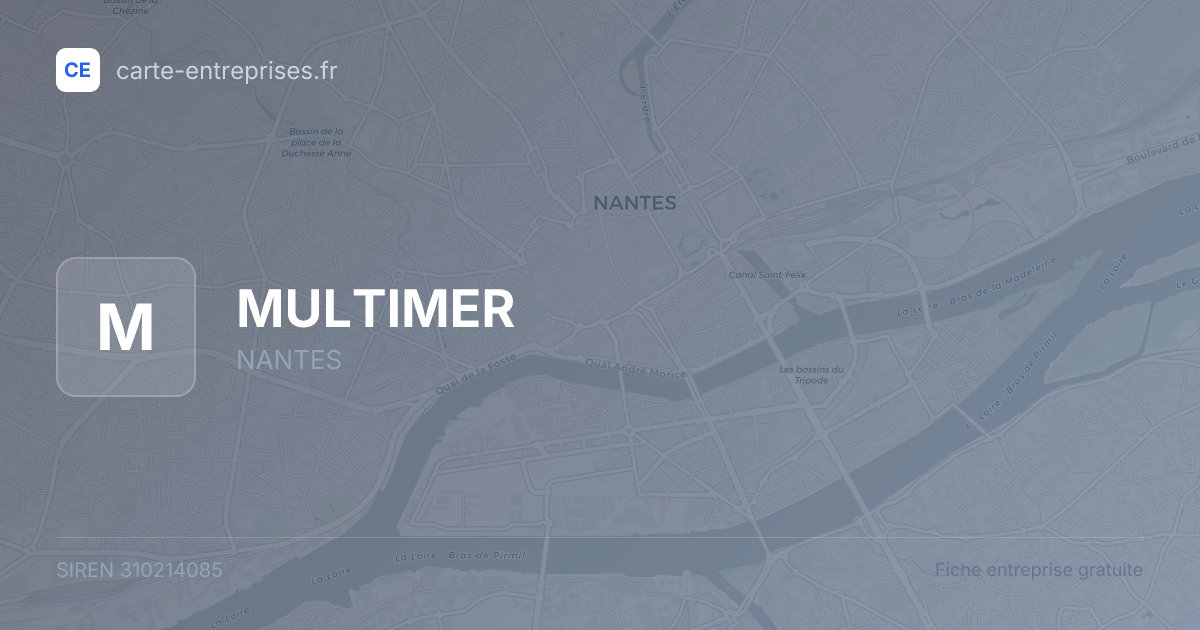 MULTIMER — 310214085 — fiche entreprise