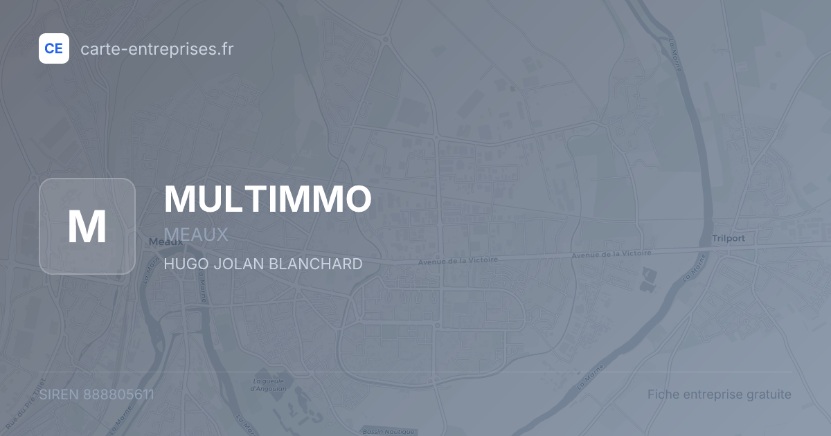 MULTIMMO — 888805611 — fiche entreprise