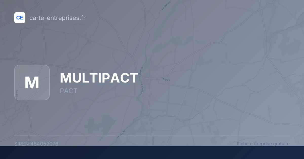 MULTIPACT — 484059076 — fiche entreprise