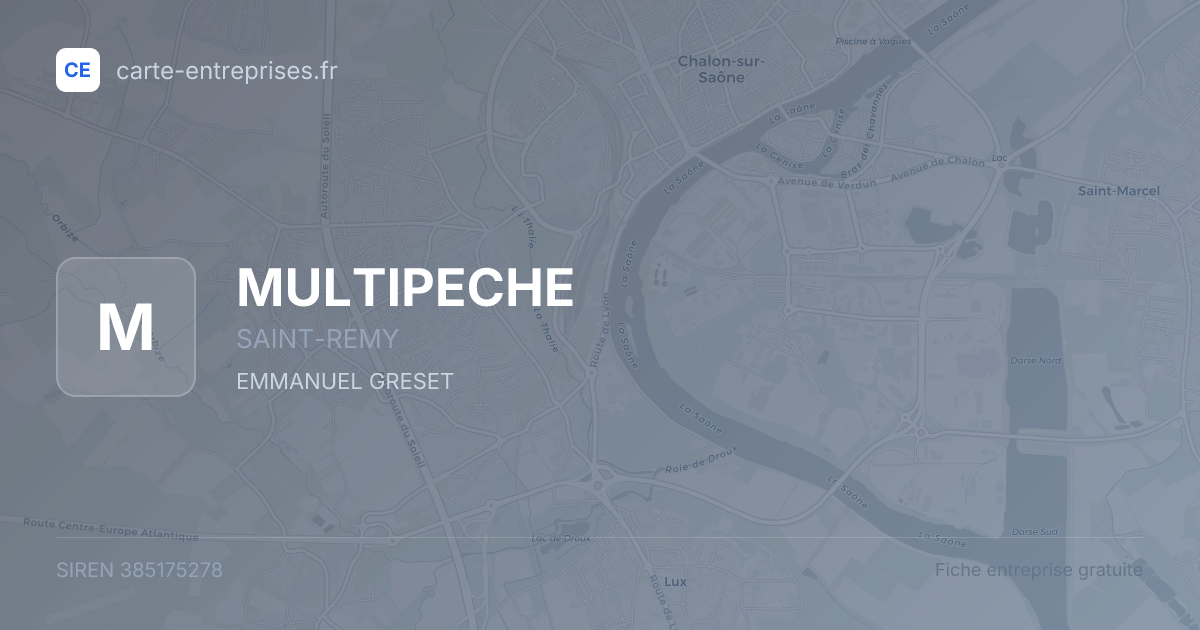 MULTIPECHE — 385175278 — fiche entreprise