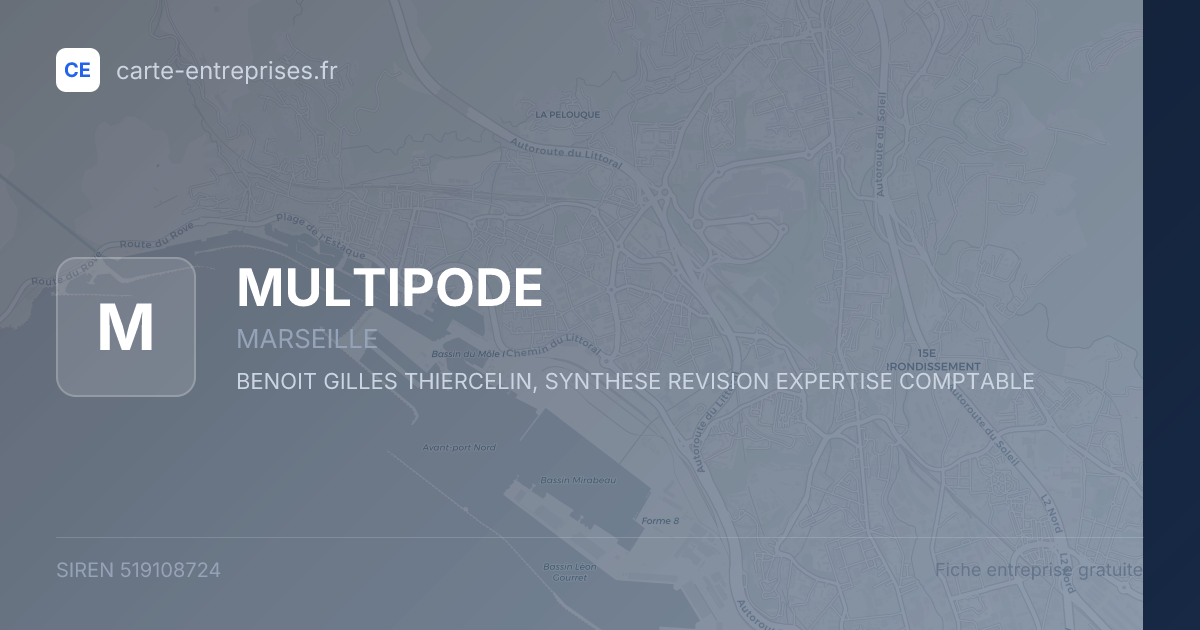 MULTIPODE — 519108724 — fiche entreprise