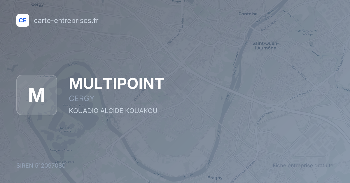 MULTIPOINT — 512097080 — fiche entreprise