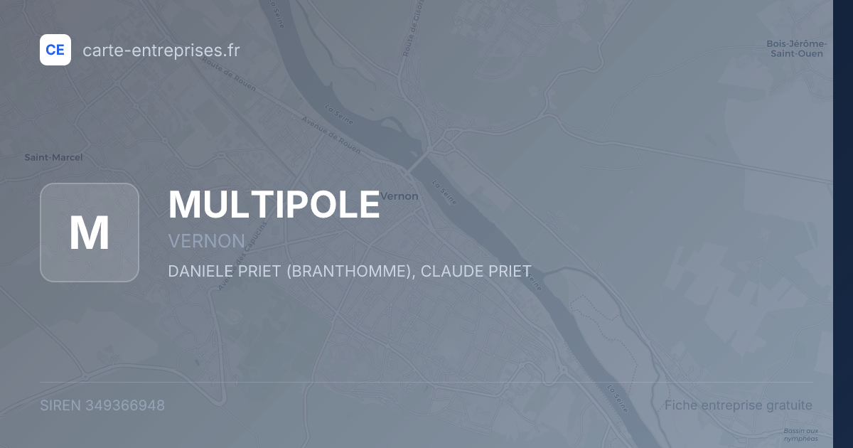 MULTIPOLE — 349366948 — fiche entreprise
