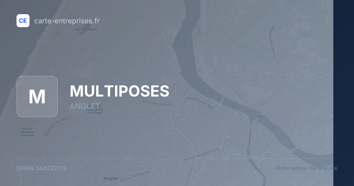 MULTIPOSES — 344232178 — fiche entreprise