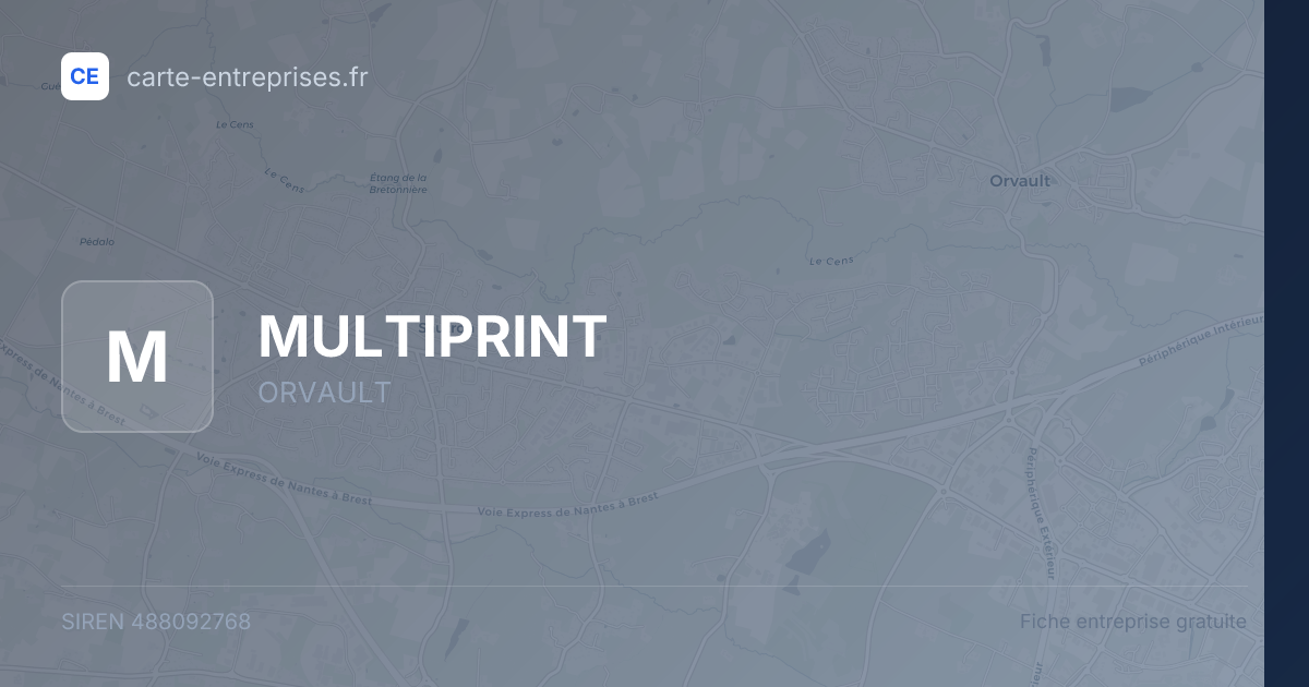 MULTIPRINT — 488092768 — fiche entreprise