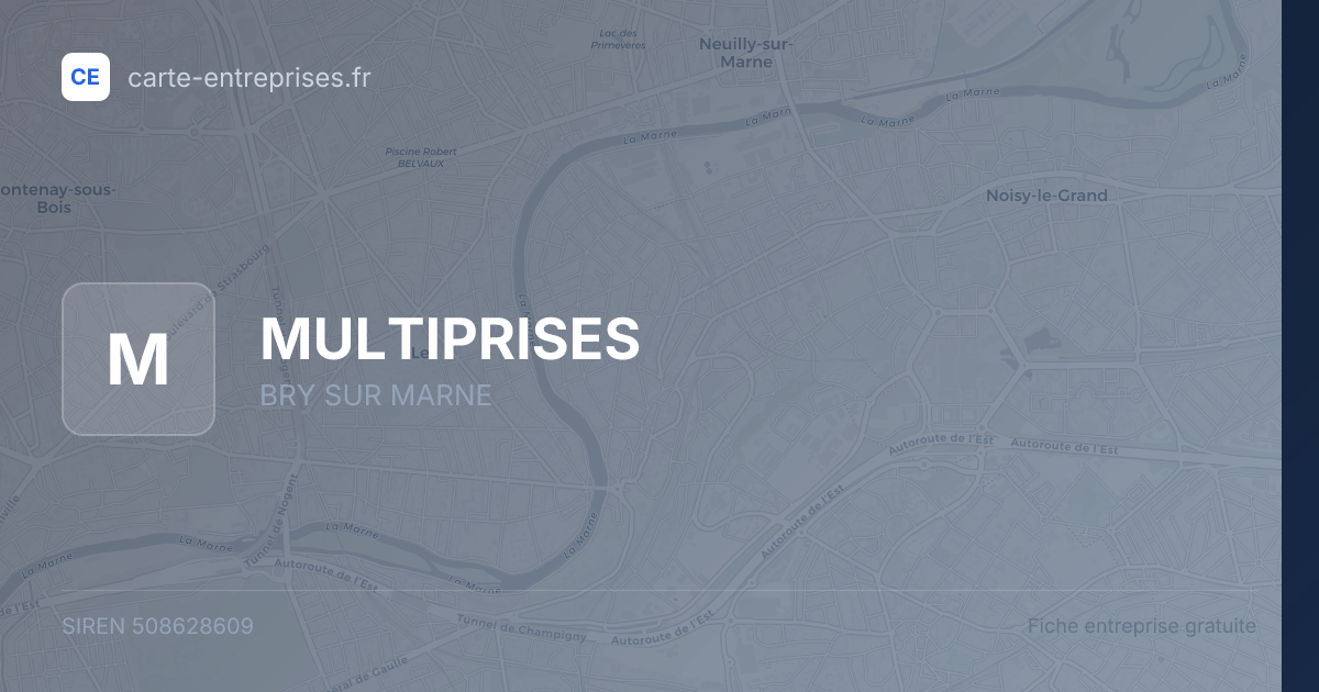 MULTIPRISES — 508628609 — fiche entreprise