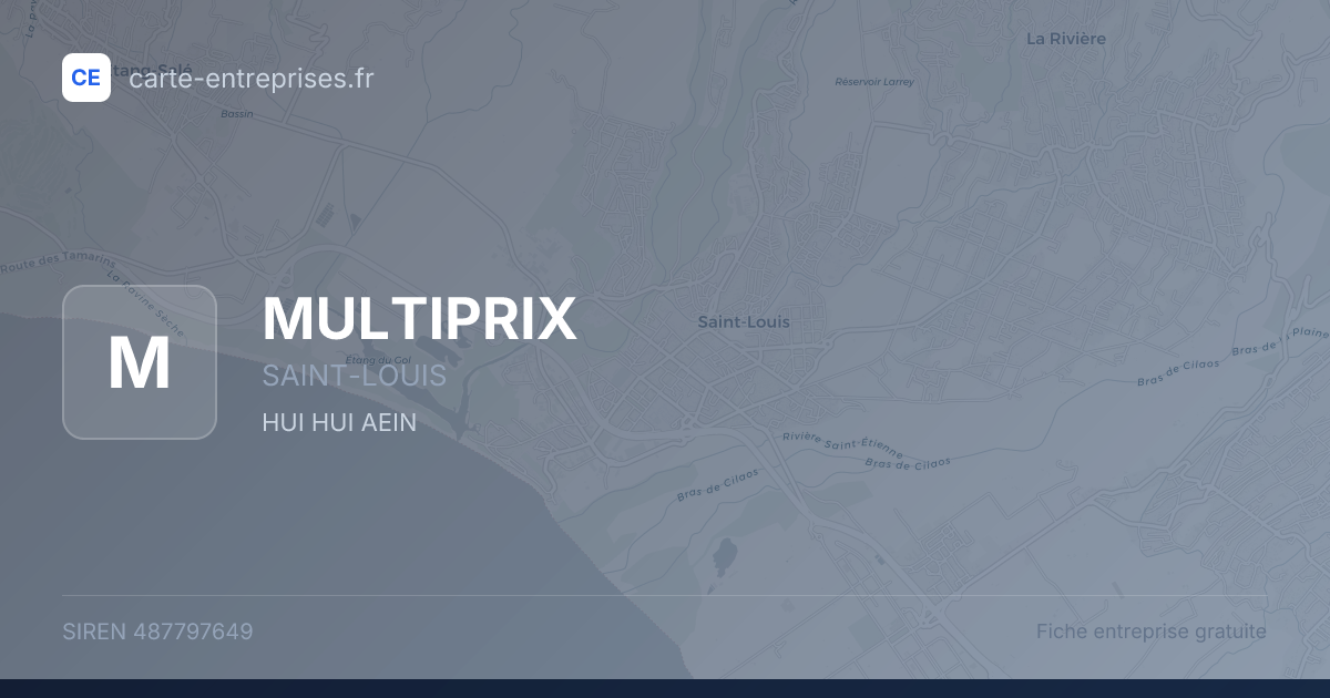 MULTIPRIX — 487797649 — fiche entreprise