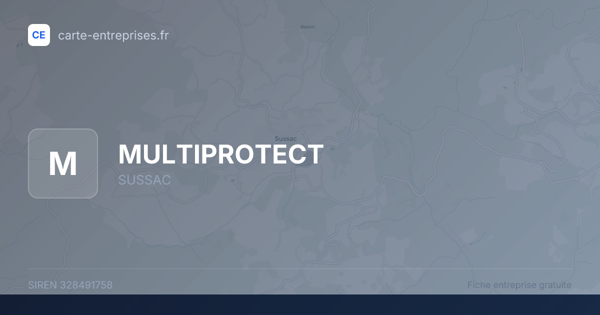 MULTIPROTECT — 328491758 — fiche entreprise
