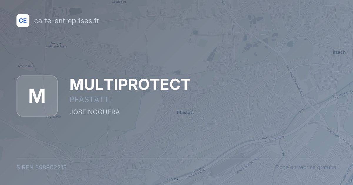 MULTIPROTECT — 398902213 — fiche entreprise