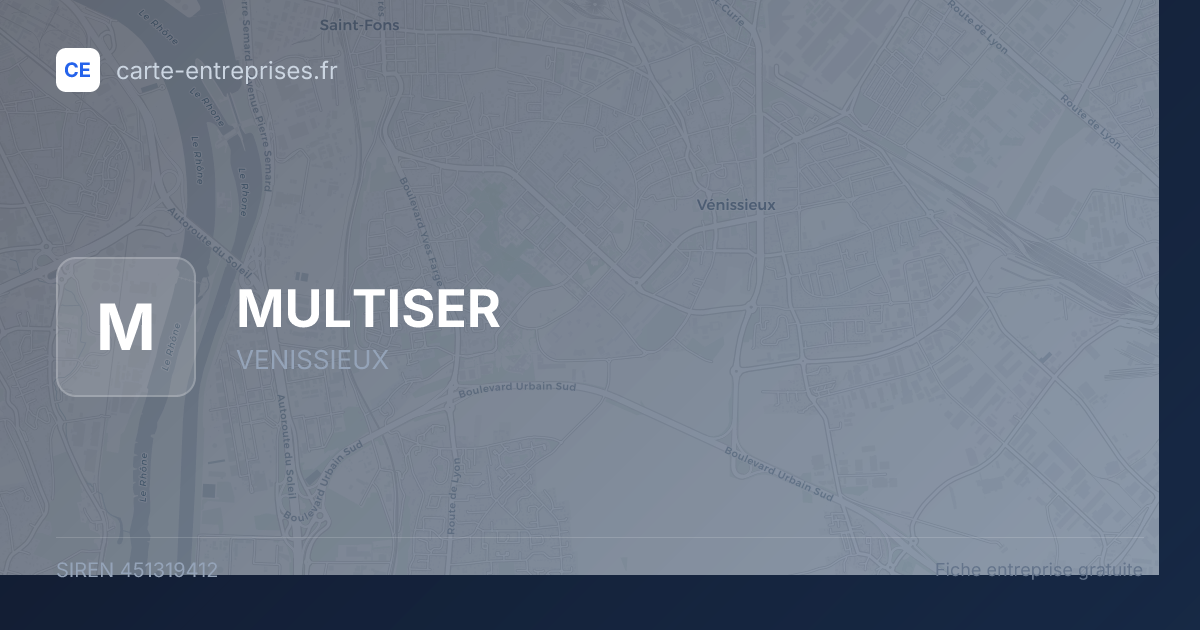 MULTISER — 451319412 — fiche entreprise