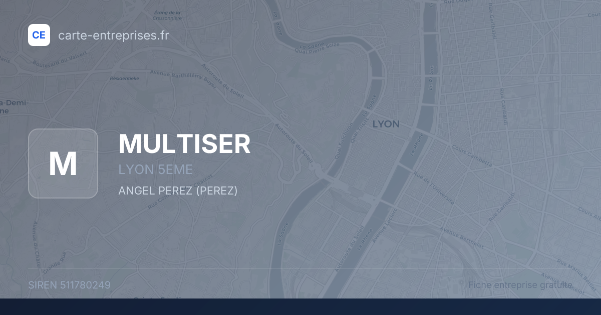 MULTISER — 511780249 — fiche entreprise