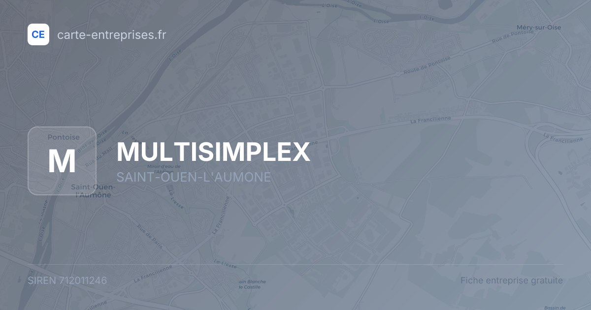 MULTISIMPLEX — 712011246 — fiche entreprise