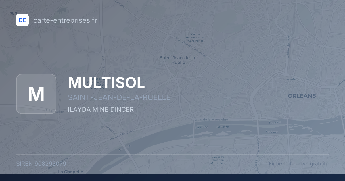 MULTISOL — 908293079 — fiche entreprise