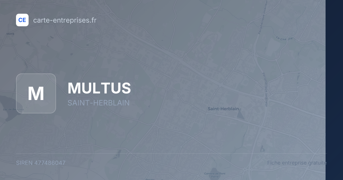 MULTUS — 477486047 — fiche entreprise