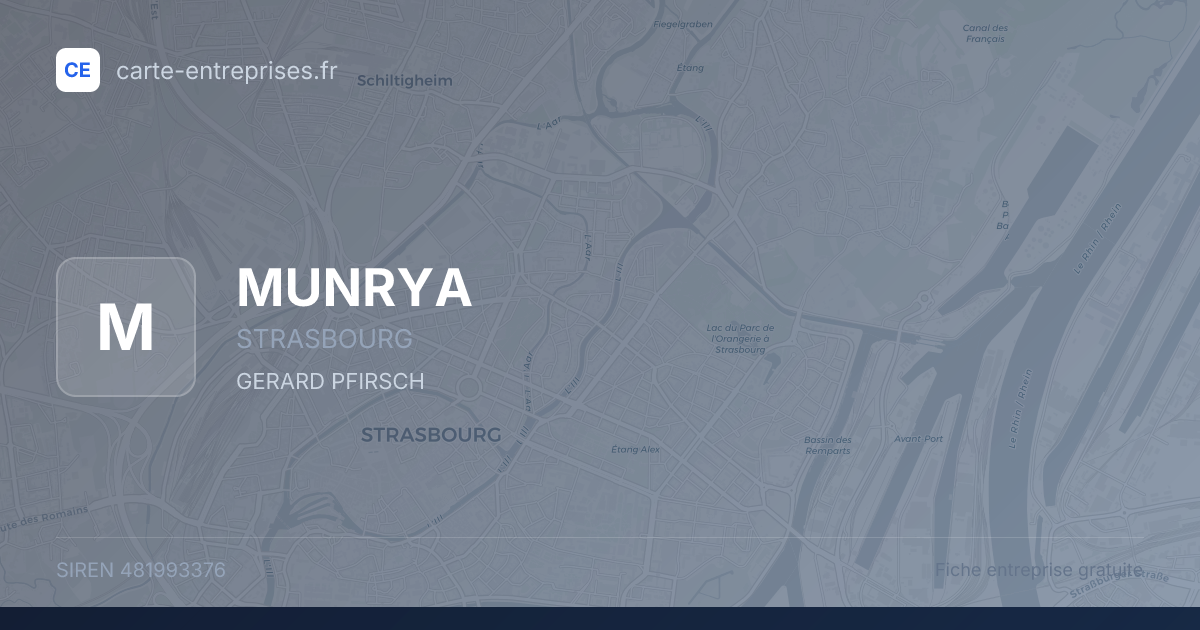 MUNRYA — 481993376 — fiche entreprise