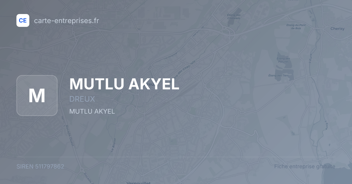 MUTLU AKYEL — 511797862 — fiche entreprise