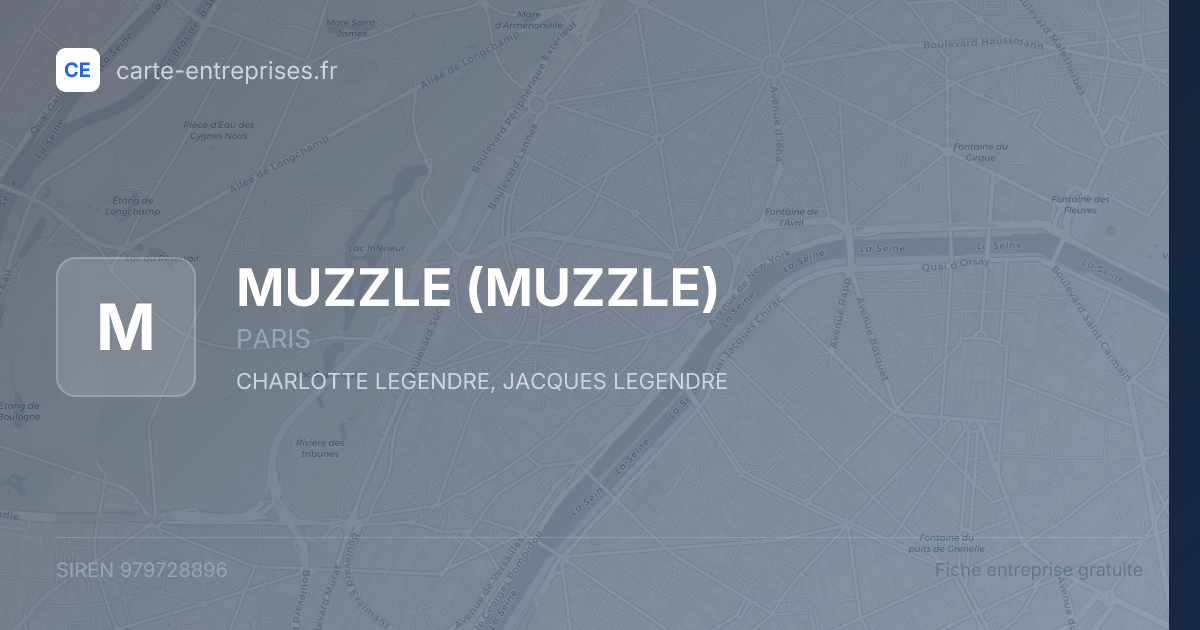MUZZLE — 979728896 — fiche entreprise