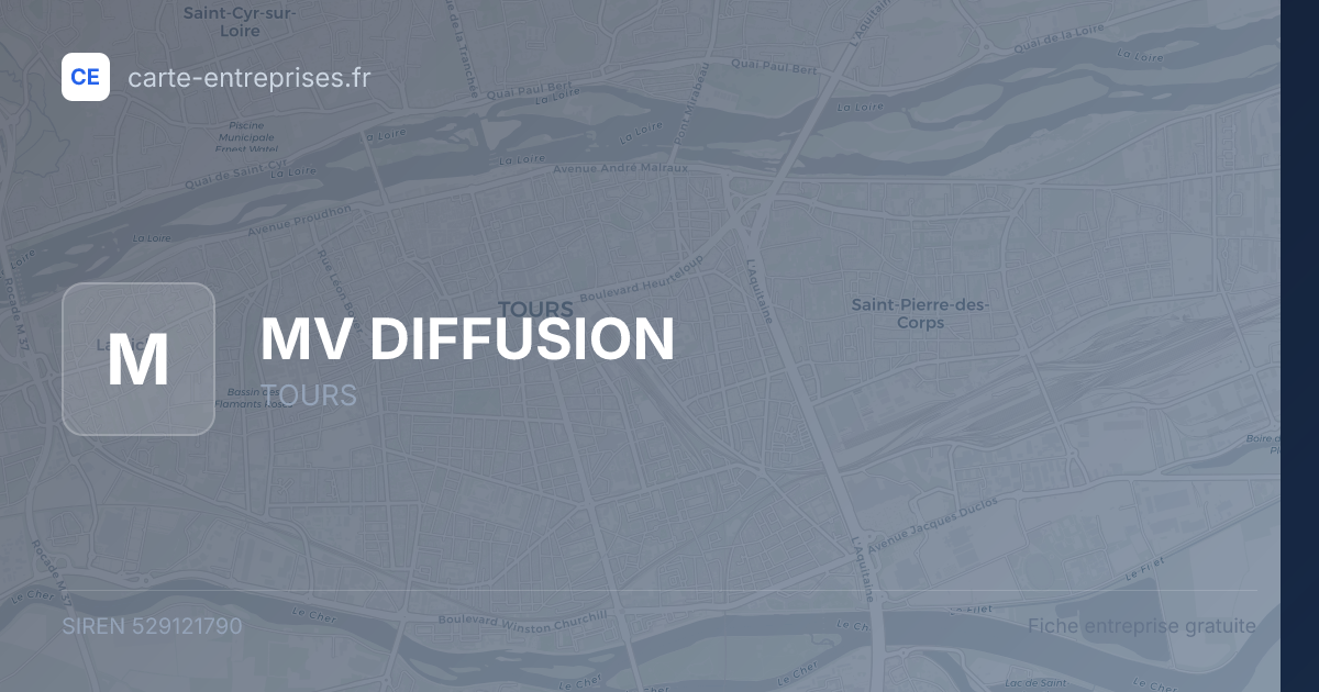 MV DIFFUSION — 529121790 — fiche entreprise