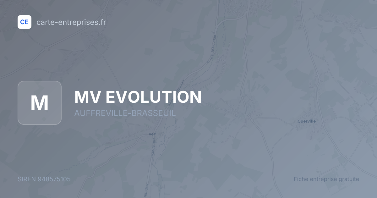 MV EVOLUTION — 948575105 — fiche entreprise