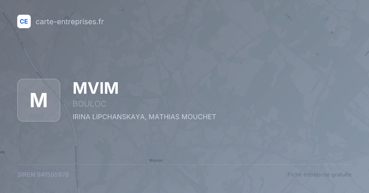 MVIM — 941595878 — fiche entreprise